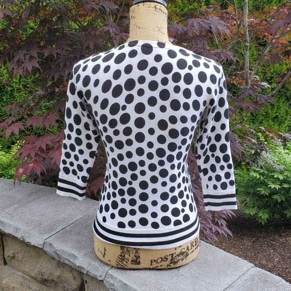 The Limited Polka-Dot Cardigan - Picture 2 of 7